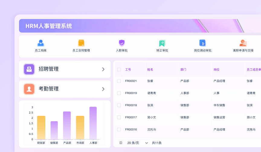 AI 搭建界面预览