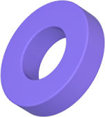 紫色圆环