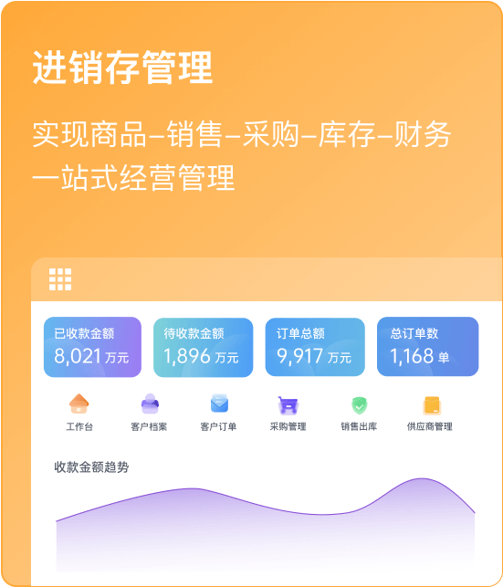 简道云进销存管理模板