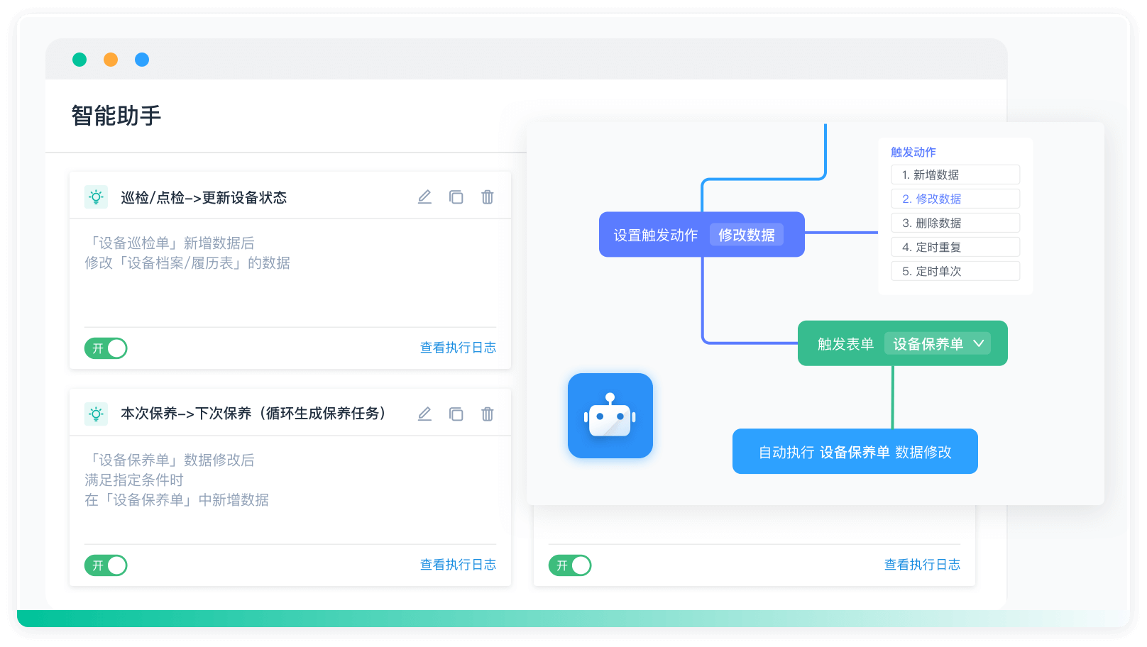 智能工作 产品功能,智能工作,自动流程
